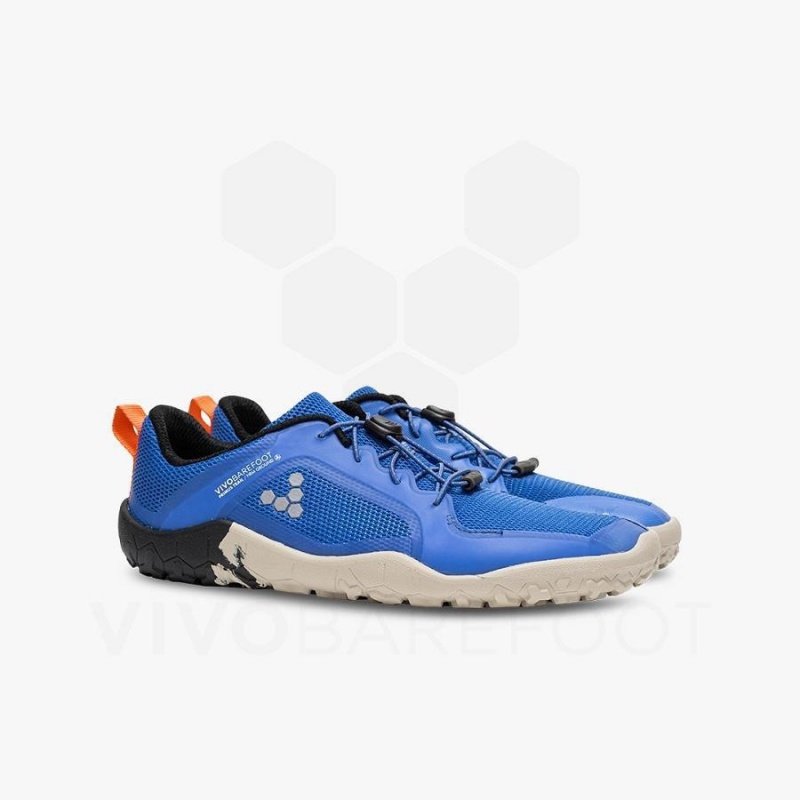 Vivobarefoot Primus Trail II FG Juniors Sko Barn Blå | NO356UK