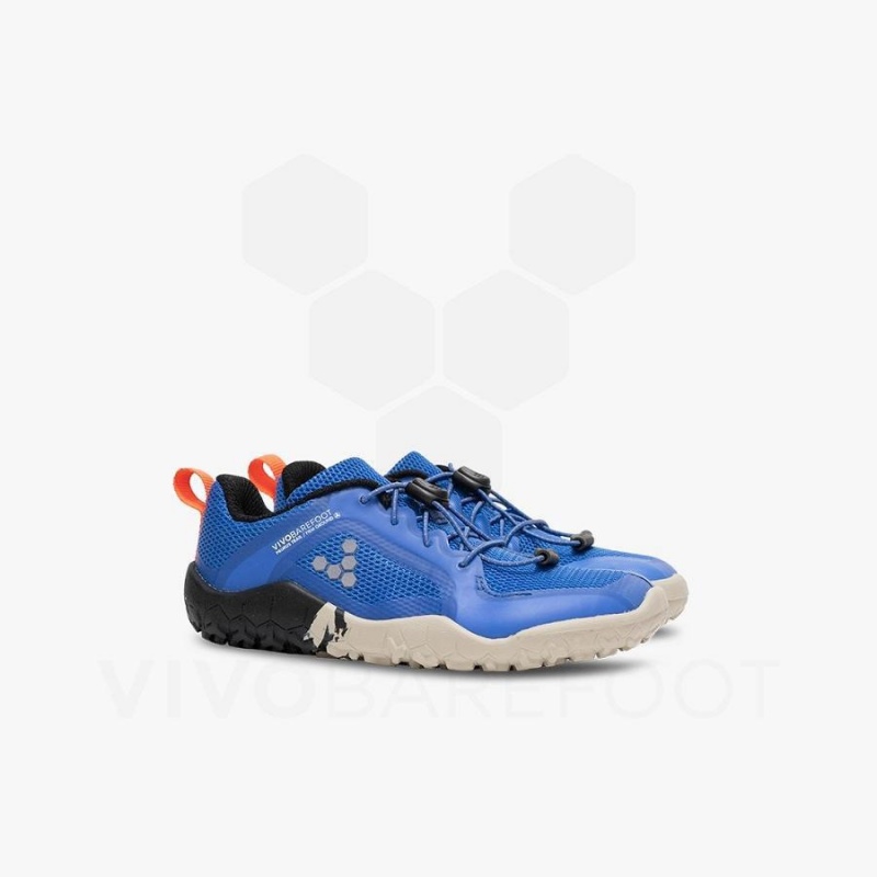 Vivobarefoot Primus Trail II FG Preschool Sko Barn Blå | NO352YF