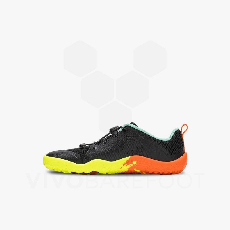 Vivobarefoot Primus Trail II FG Preschool Sko Barn Obsidian | NO353XG