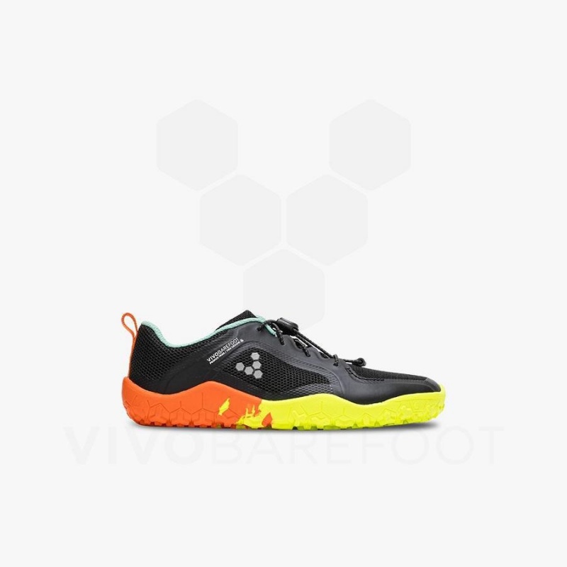 Vivobarefoot Primus Trail II FG Preschool Sko Barn Obsidian | NO353XG