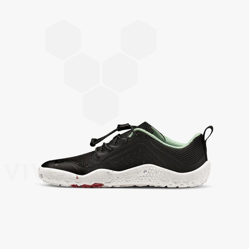 Vivobarefoot Primus Trail II FG Sko Barn Obsidian | NO415NN