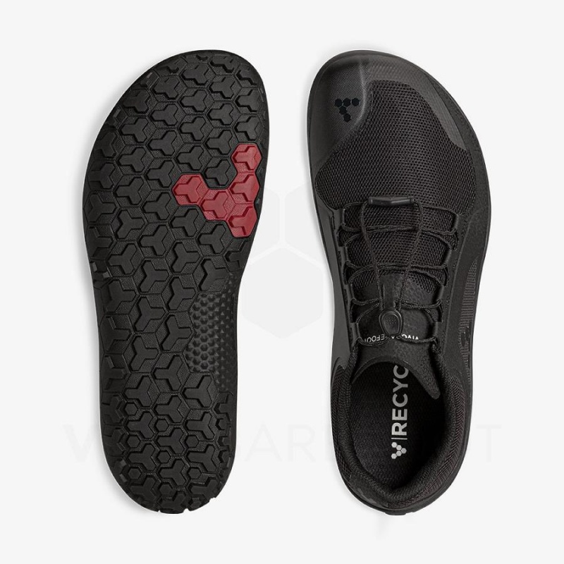 Vivobarefoot Primus Trail II FG Trail Løpesko Herre Obsidian | NO074QC