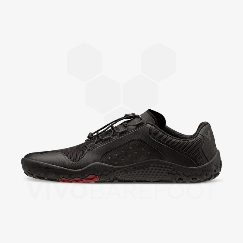 Vivobarefoot Primus Trail II FG Trail Løpesko Herre Obsidian | NO074QC