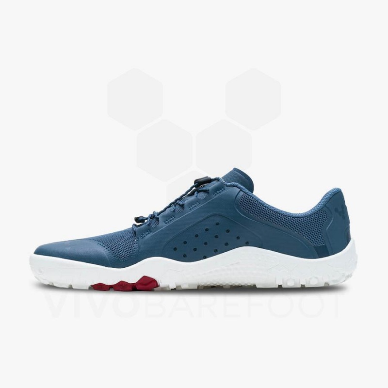 Vivobarefoot Primus Trail II FG Treningssko Dame Dyp Blå Hvite | NO276WH