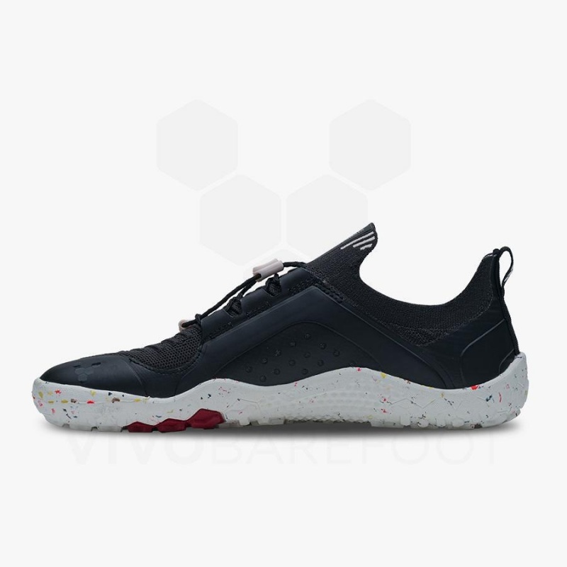 Vivobarefoot Primus Trail Knit FG Fjellsko Dame Obsidian Rosa | NO180OB