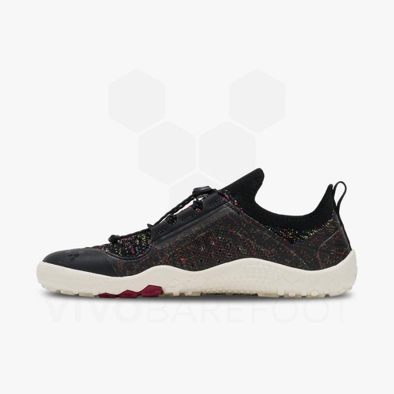 Vivobarefoot Primus Trail Knit FG Fjellsko Dame Svarte | NO184KW