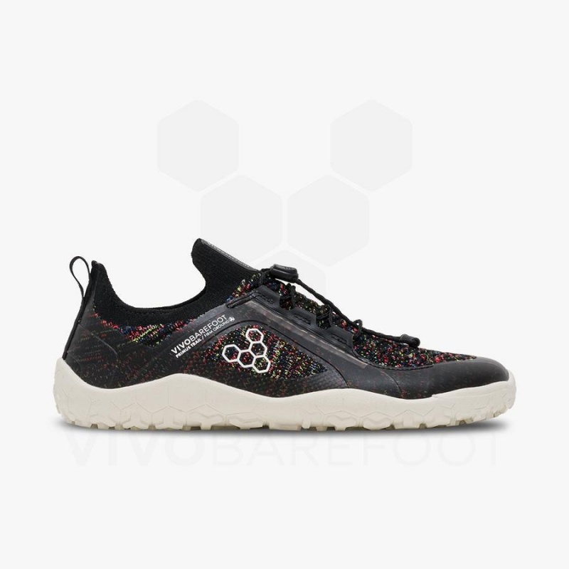 Vivobarefoot Primus Trail Knit FG Fjellsko Dame Svarte | NO184KW