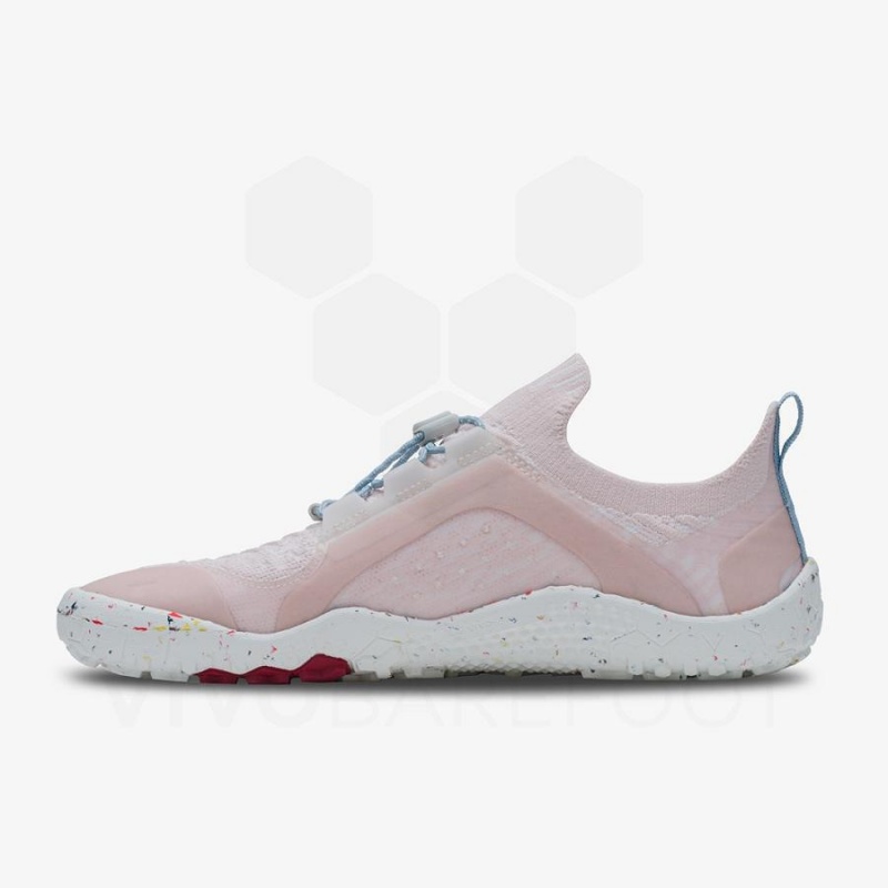 Vivobarefoot Primus Trail Knit FG Treningssko Dame Rosa | NO281RX