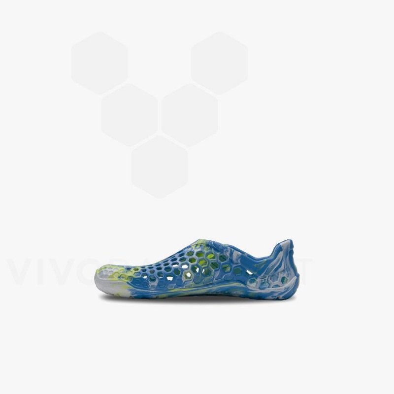 Vivobarefoot Ultra Bloom Preschool Sko Barn Blå Lyse Turkis | NO390MM